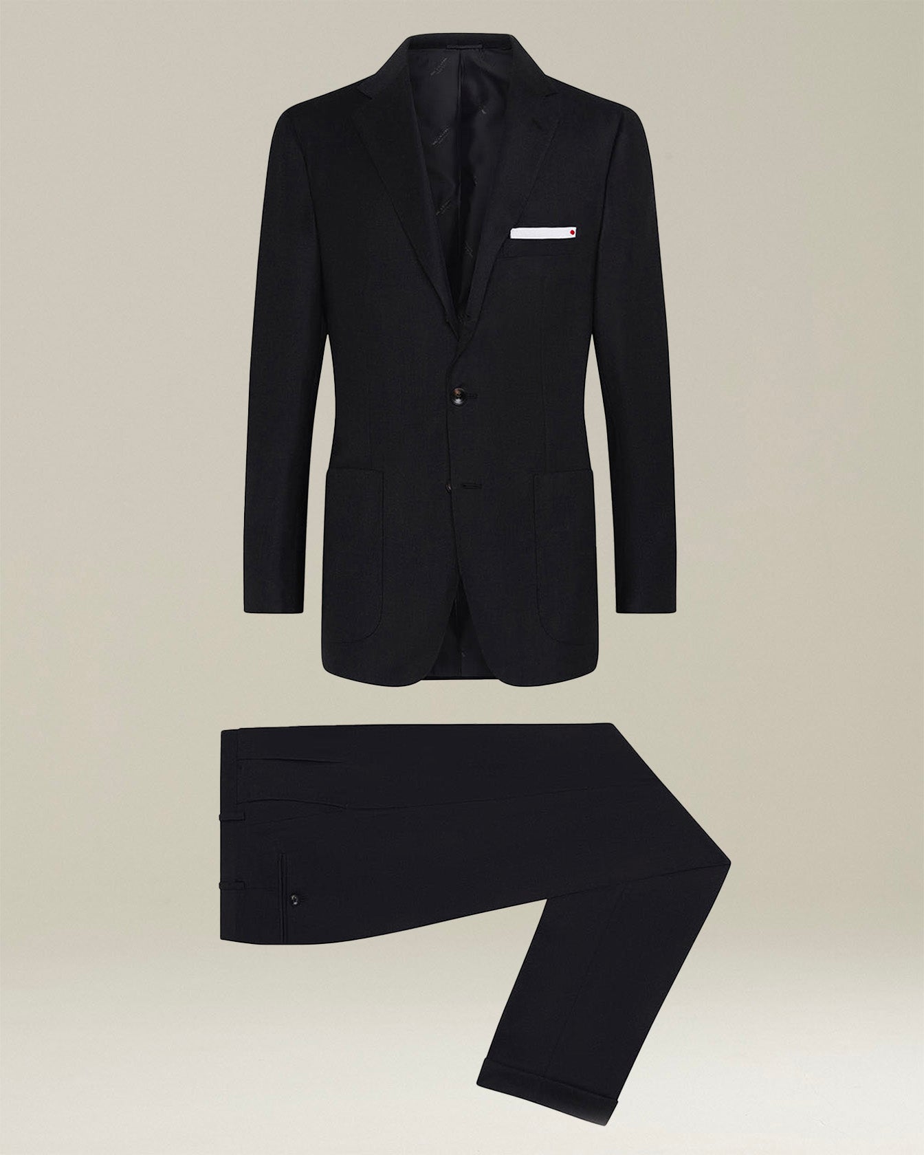Kiton Vestiti Sartoriali GIACCA TUXEDO IN LANA - Main Image