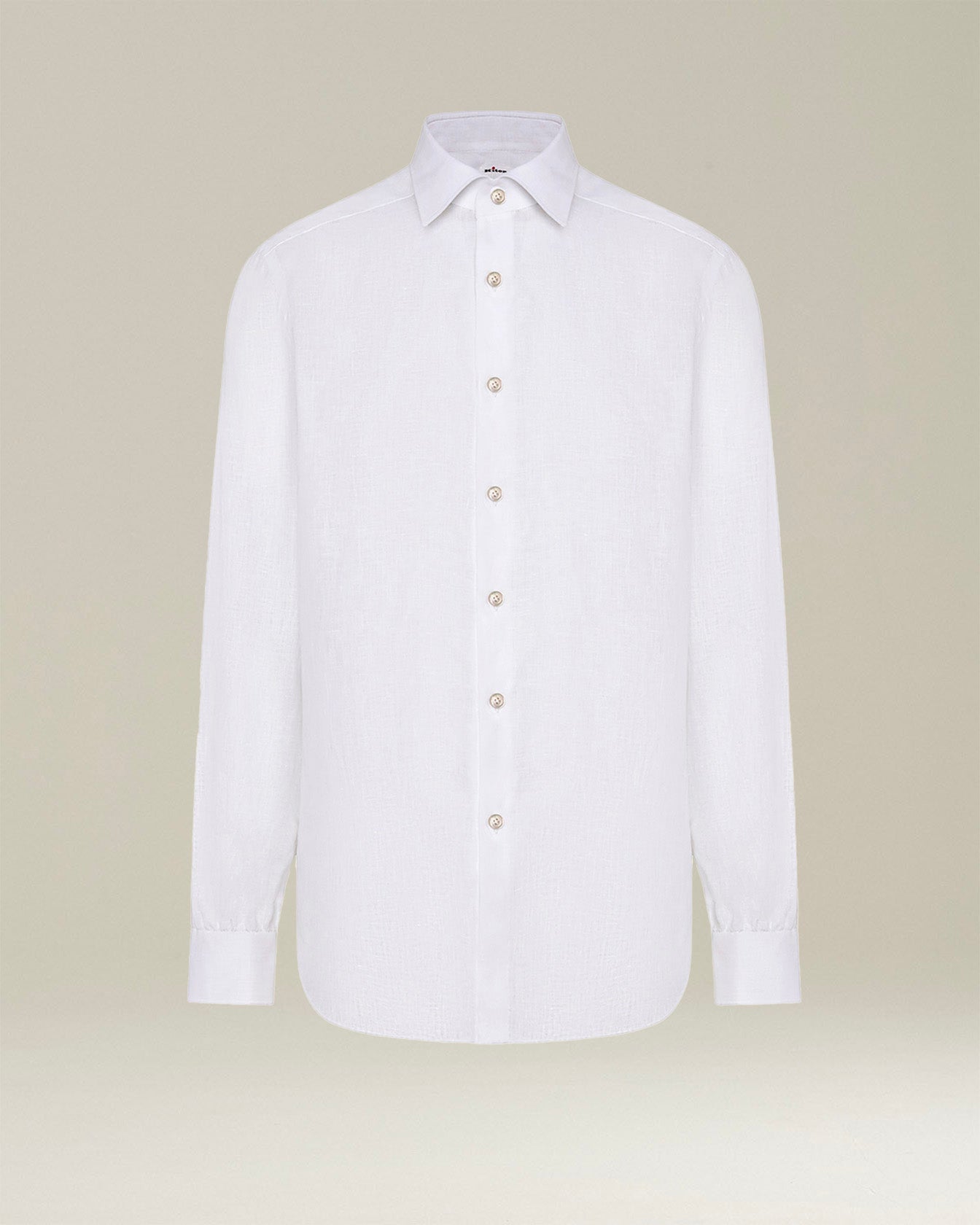 Shirt Linen White | Kiton Shirt Linen White | Kiton
