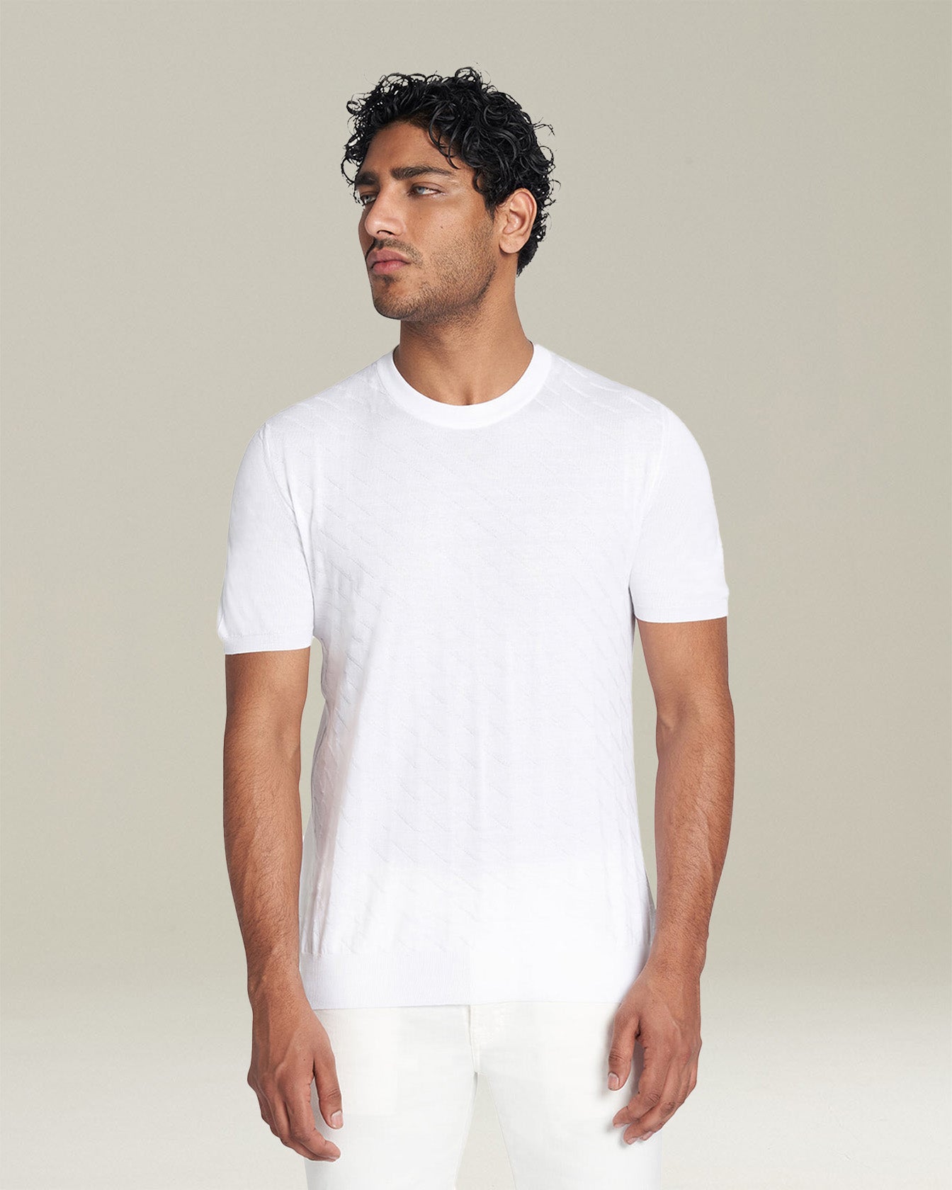 MAGLIA GIROCOLLO COTONE