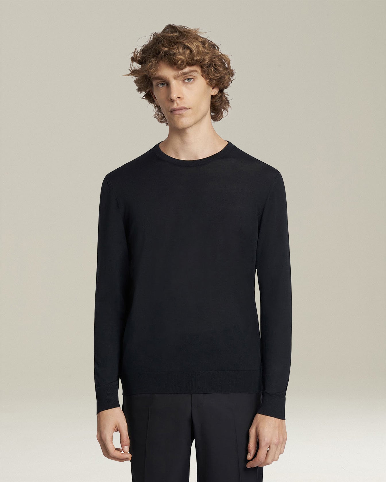 JERSEY ROUNDNECK WOOL