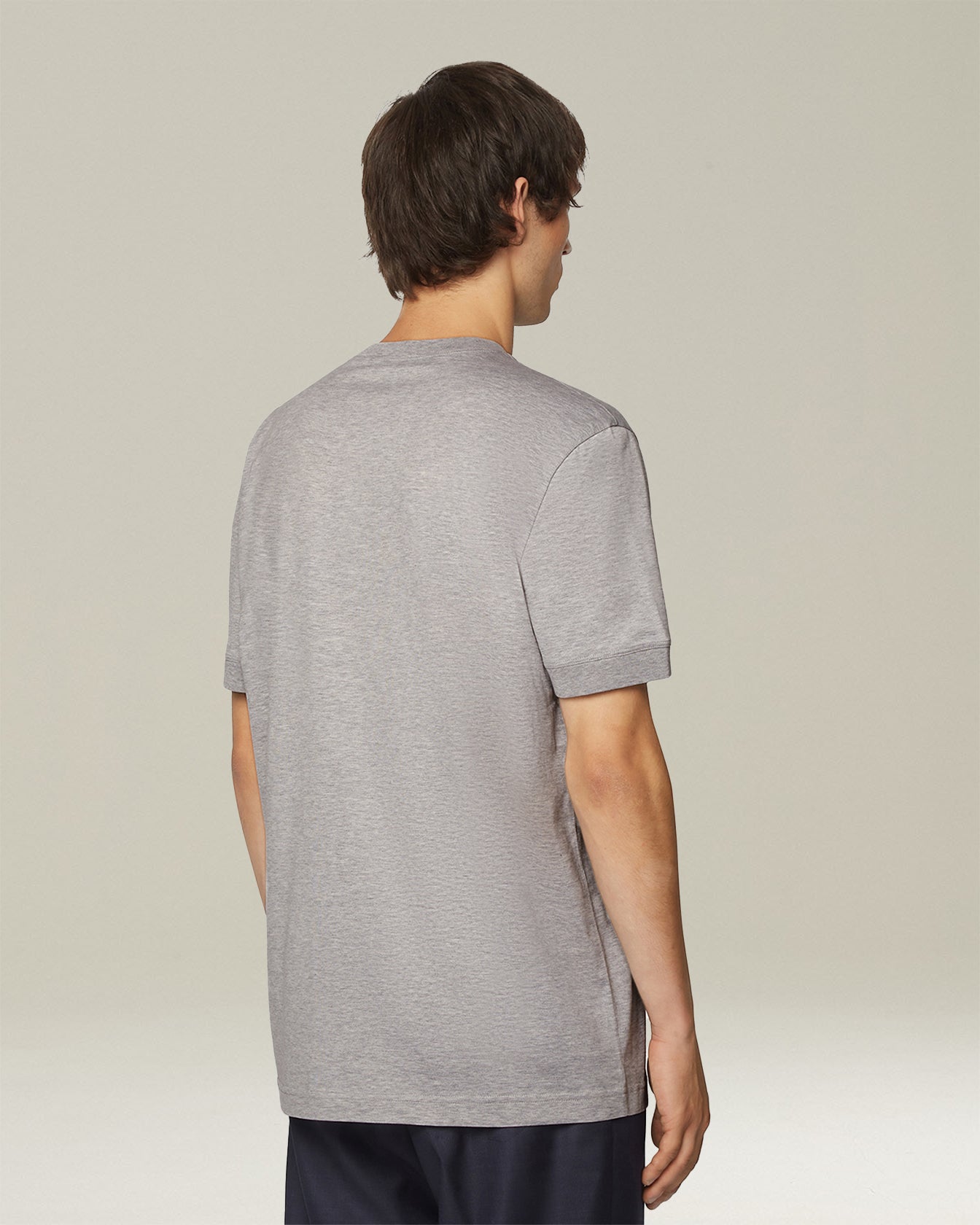 T-SHIRT IN JERSEY CON TASCHINO