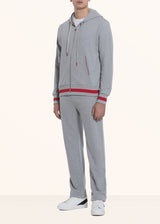 Kiton medium grey jump suit for man, in cotton 2