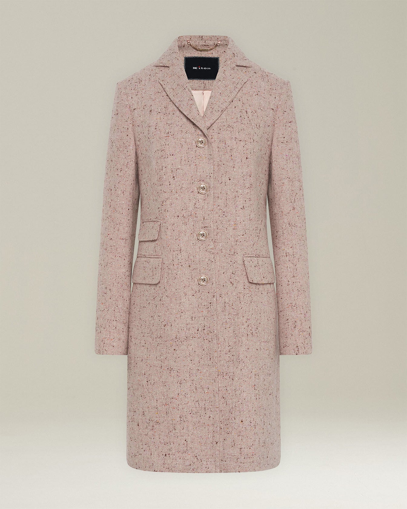 DONEGAL EFFECT CASHMERE COAT