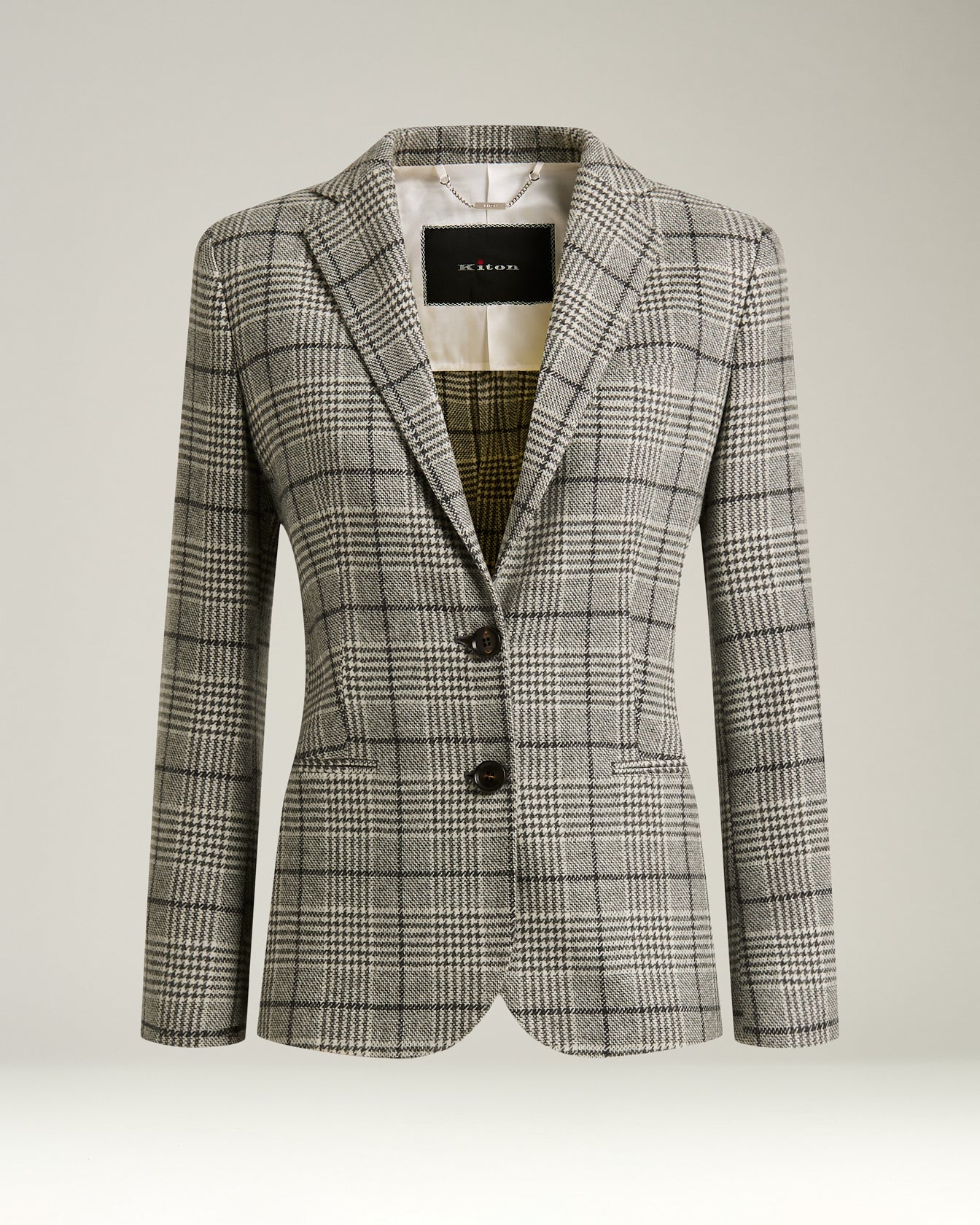 PRINCE OF WALES CASHMERE BLAZER