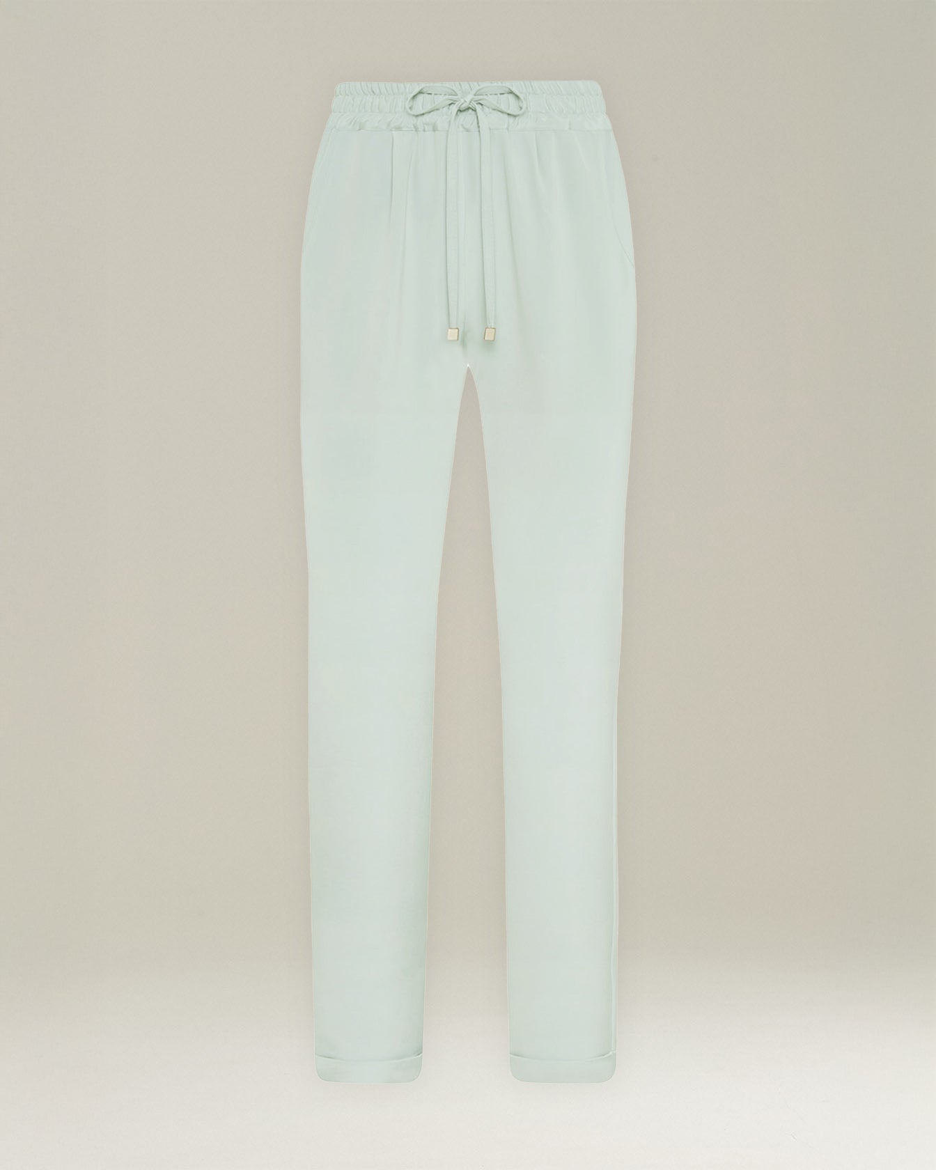 SILK COMFORT-FIT TROUSERS