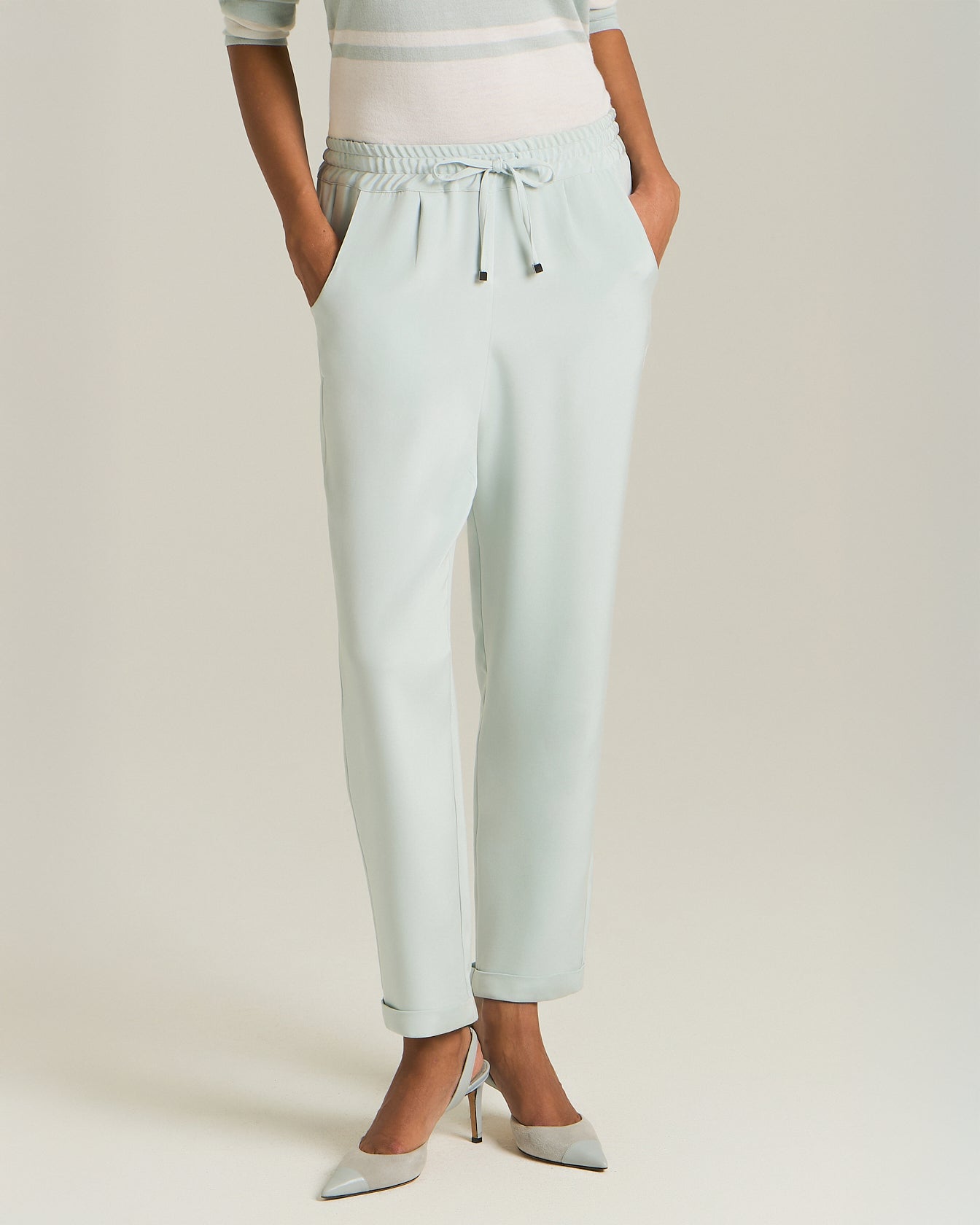 PANTALONE COMFORT IN SETA