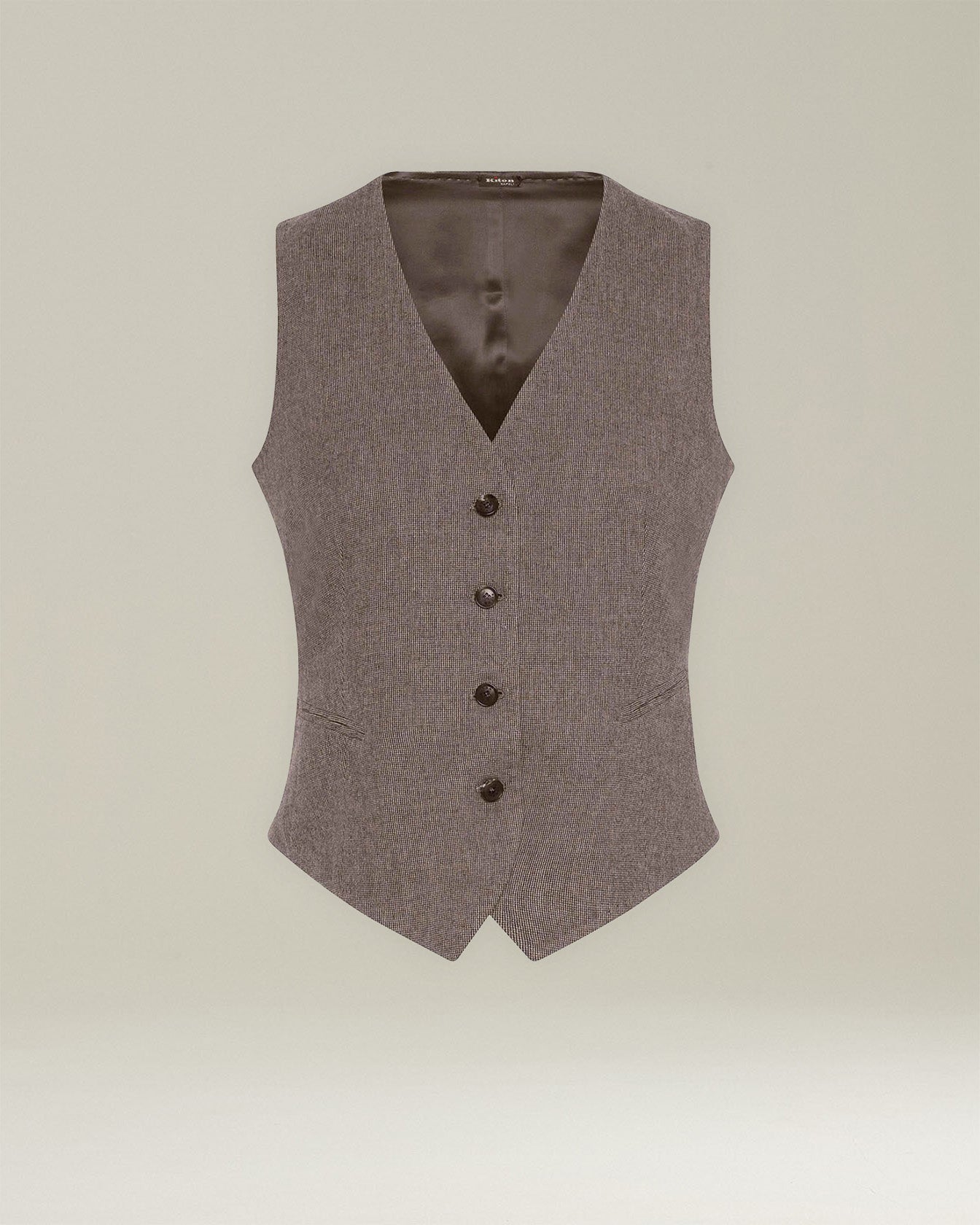 WOOL AND CASHMERE WAISTCOAT