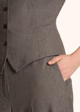 WOOL AND CASHMERE WAISTCOAT