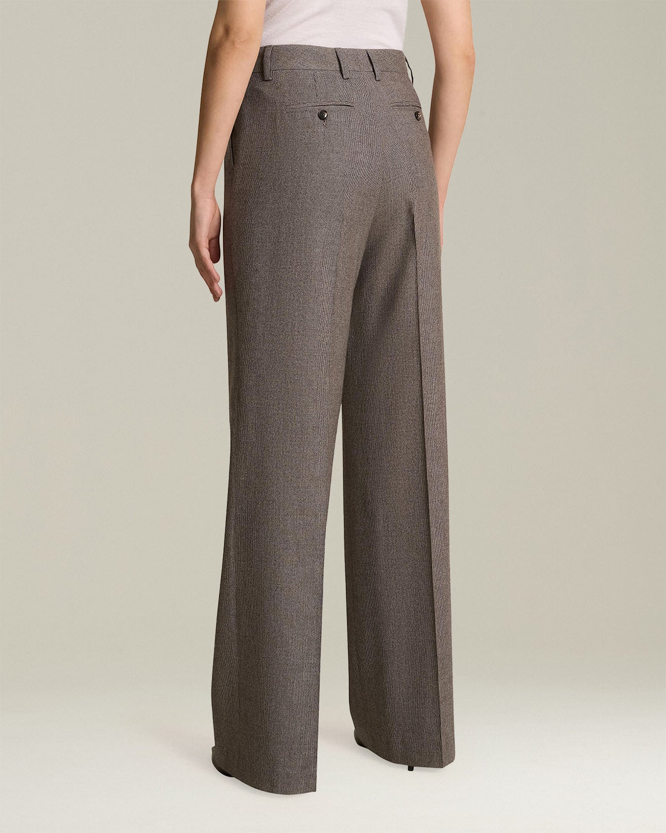 WOOL AND CASHMERE TROUSERS