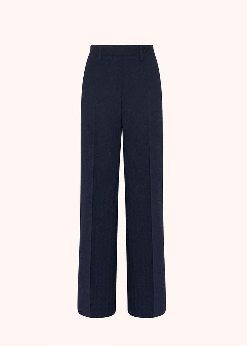 HERRINGBONE WOOL TROUSERS