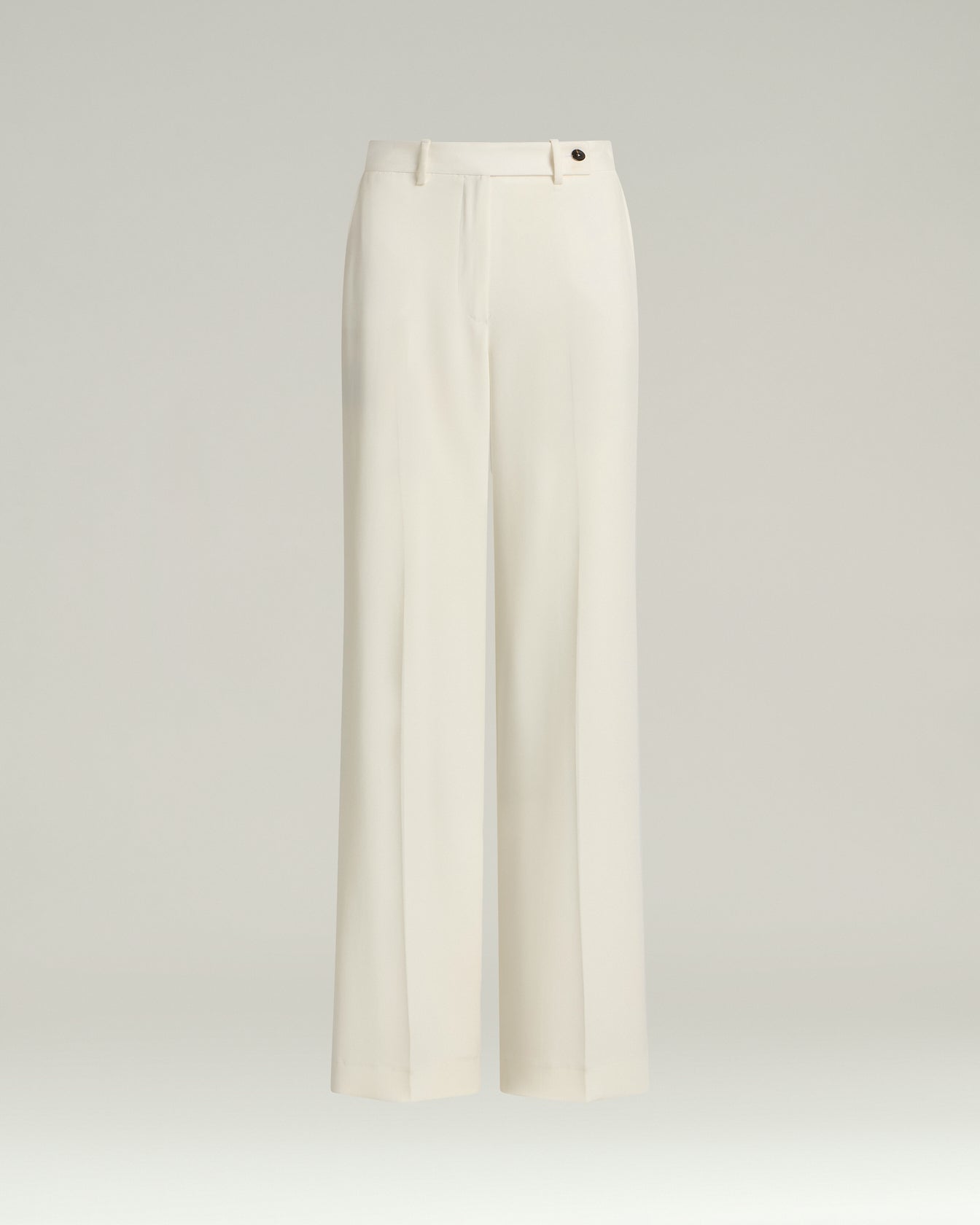 WIDE-LEG SILK TROUSERS