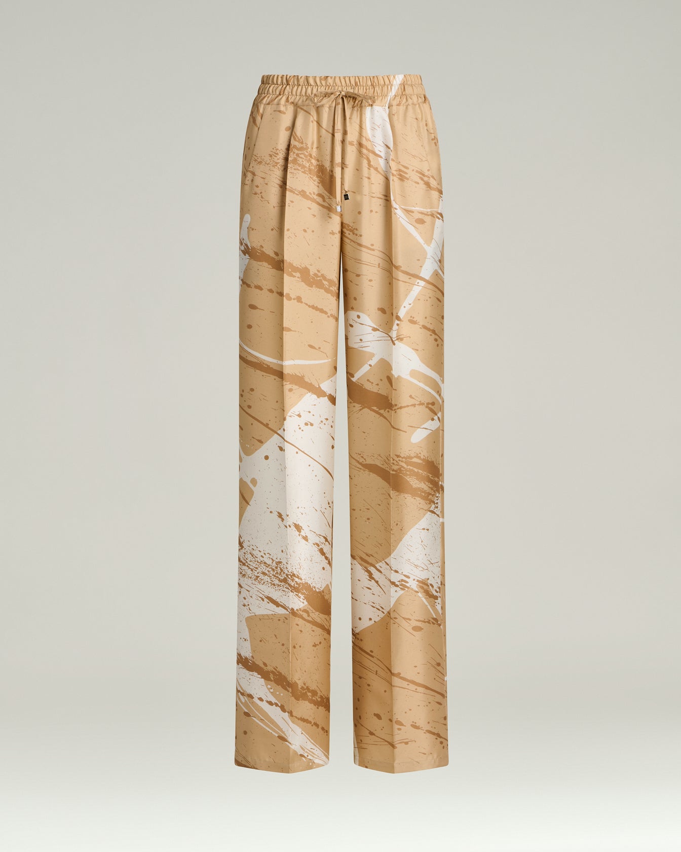 WIDE-LEG TROUSERS WITH ABSTRACT PATTERN