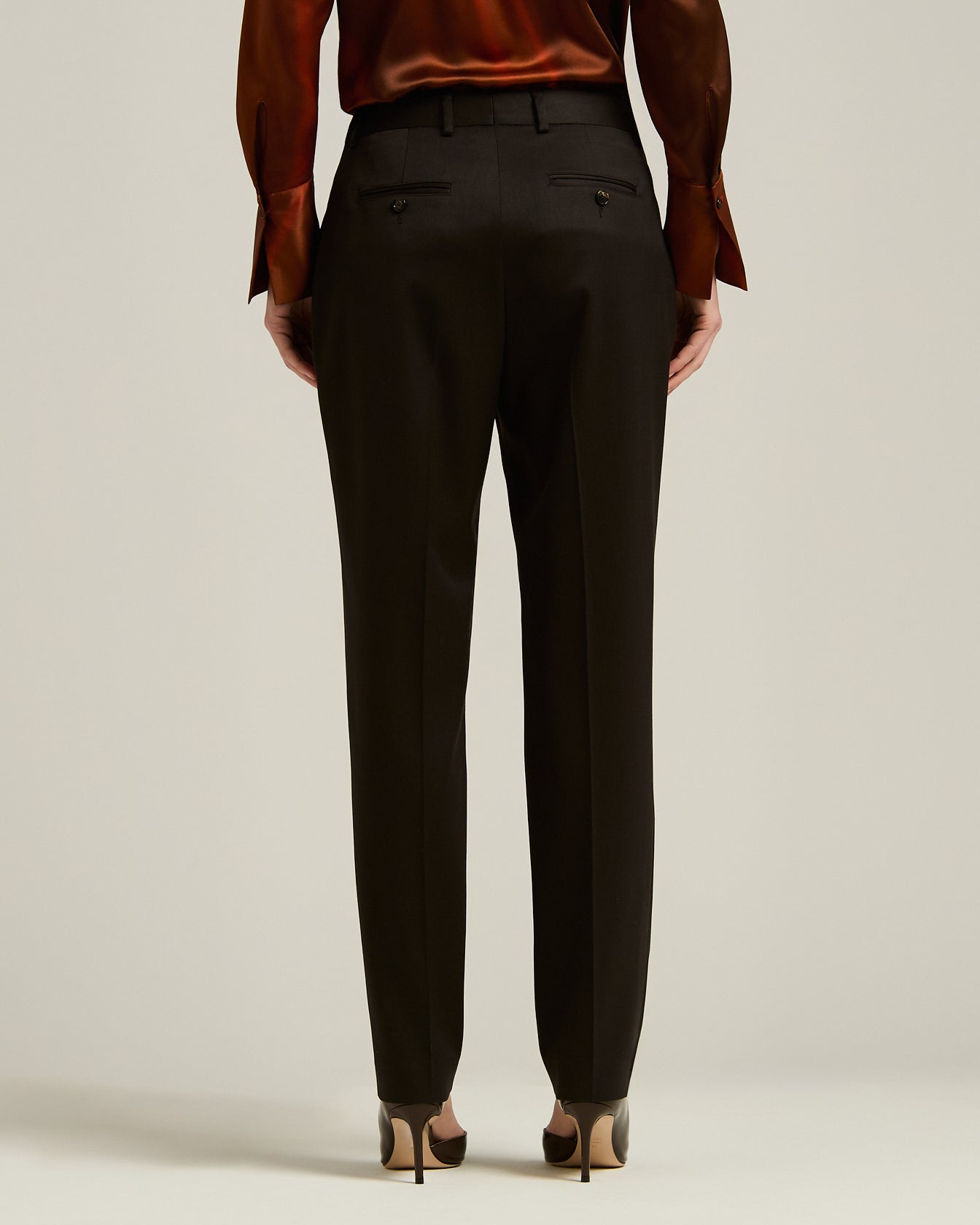PANTALONE IN LANA BLEND