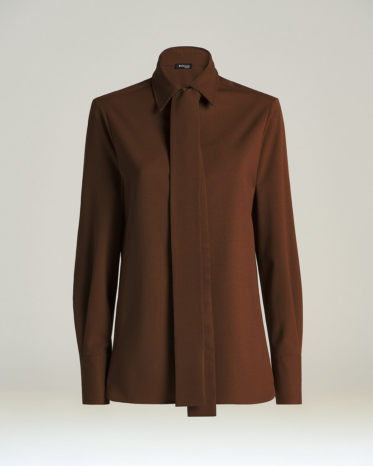BURNT VIRGIN WOOL SHIRT 1