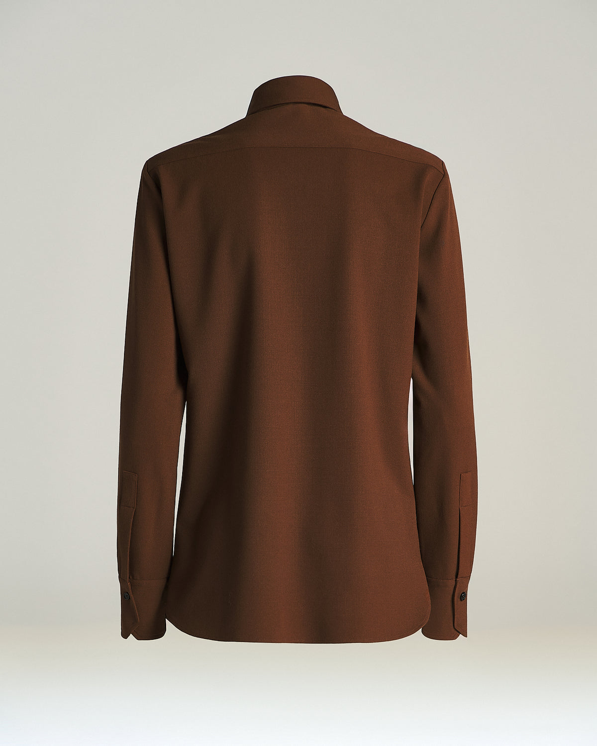 BURNT VIRGIN WOOL SHIRT 2