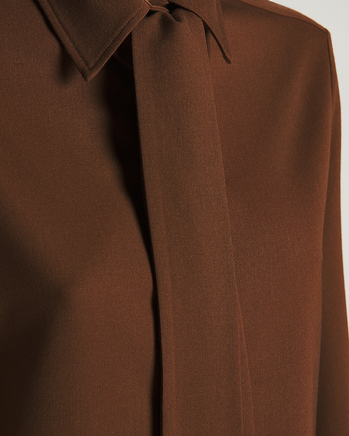 BURNT VIRGIN WOOL SHIRT 3