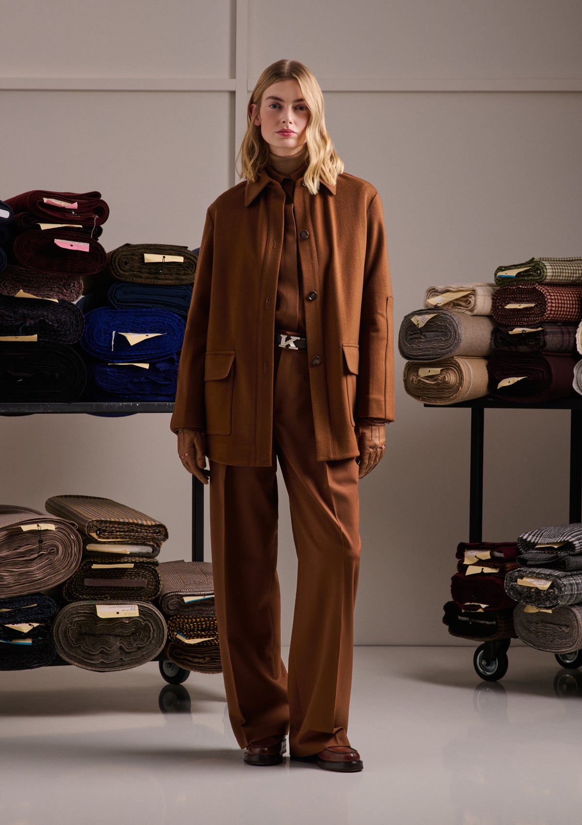 BURNT VIRGIN WOOL SHIRT 4