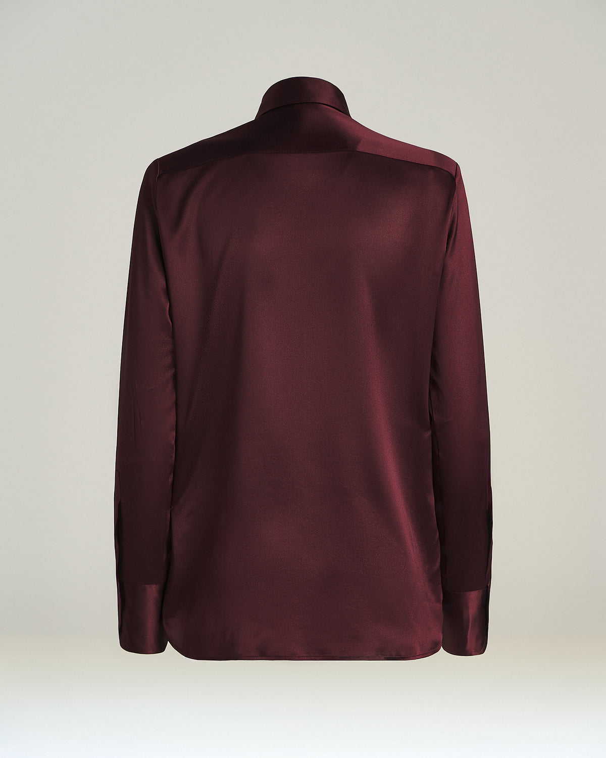 BORDEAUX SILK SHIRT 2