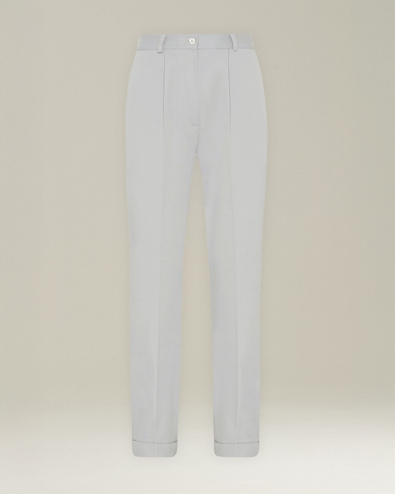 COTTON AND CASHMERE TROUSERS