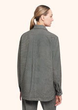 Kiton black shirt for woman, in virgin wool 3