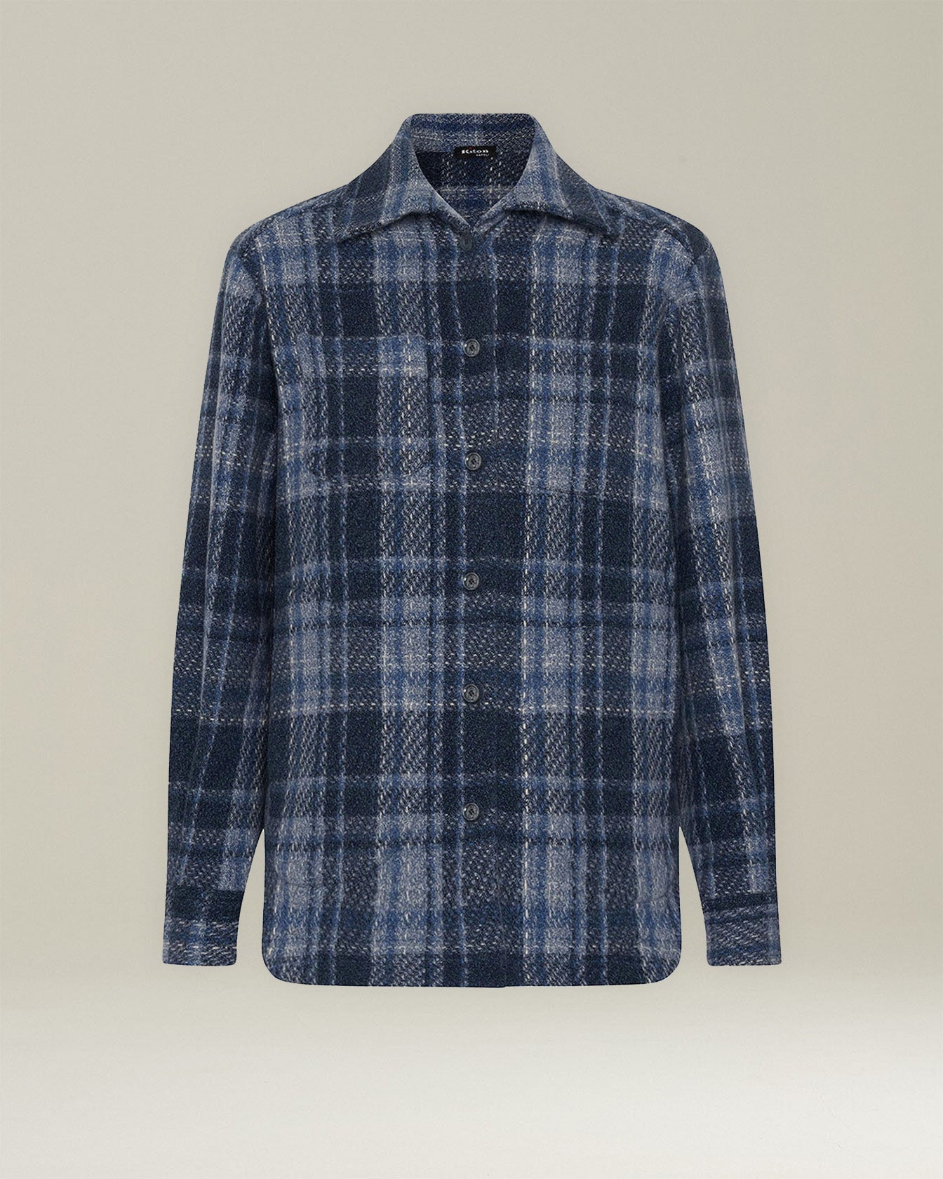 TARTAN CASHMERE OVERSHIRT