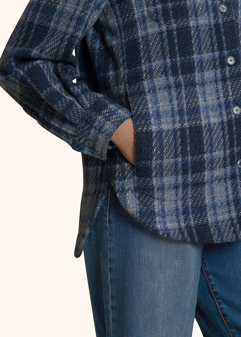 TARTAN CASHMERE OVERSHIRT