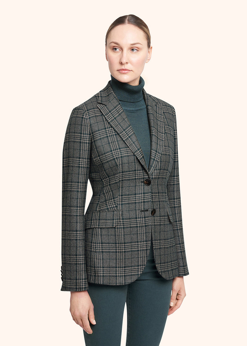 Kiton avio jacket for woman, in cashmere 2