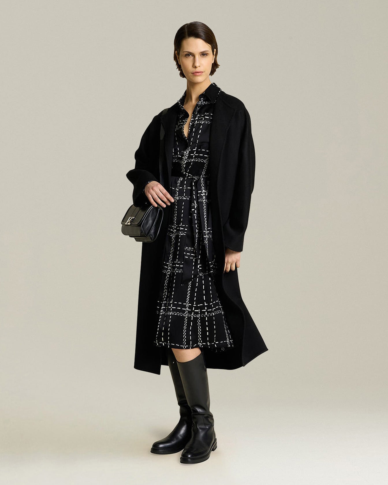 CASHMERE DOUBLE CLOTH COAT