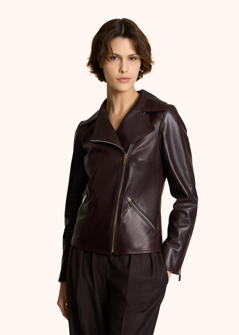 SMOOTH LEATHER BIKER JACKET