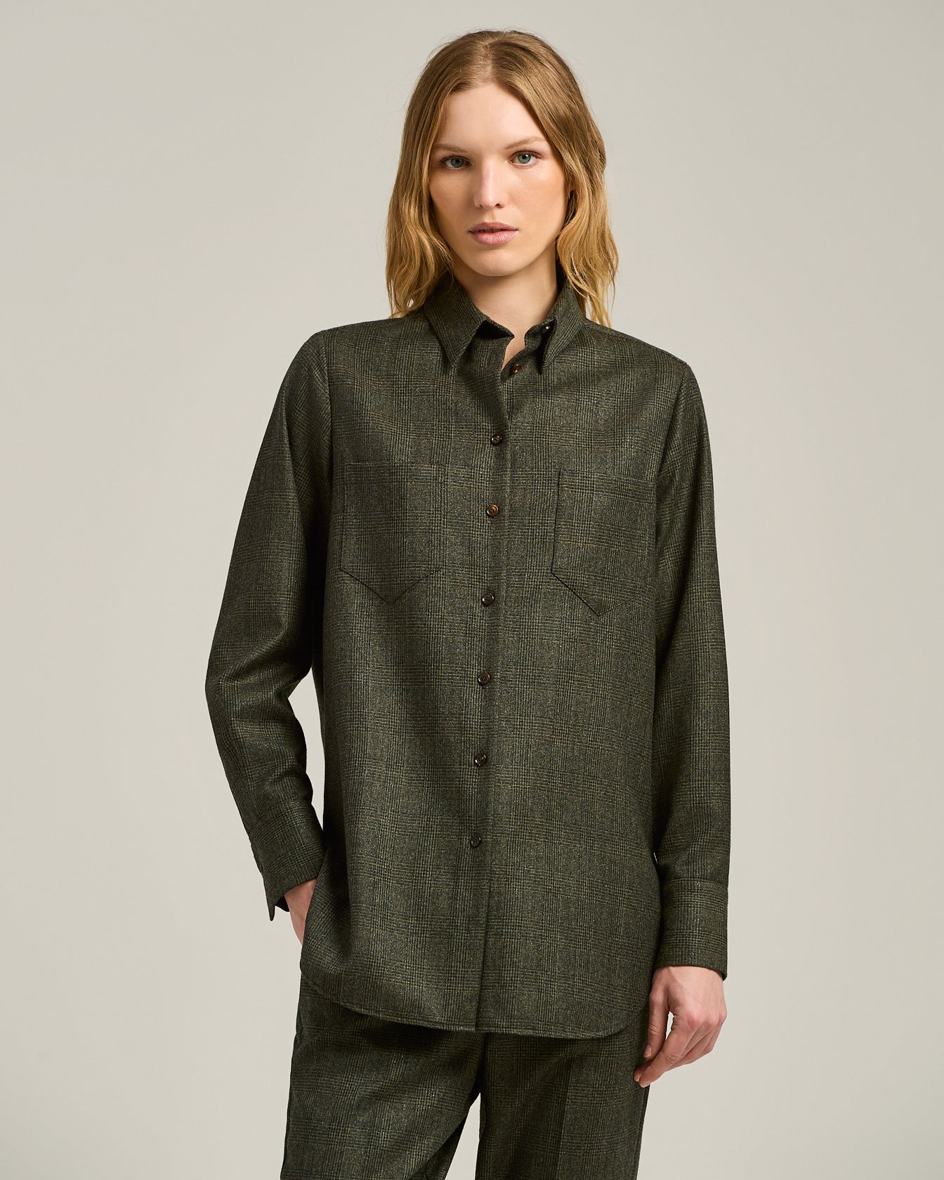 OVERSHIRT IN LANA
