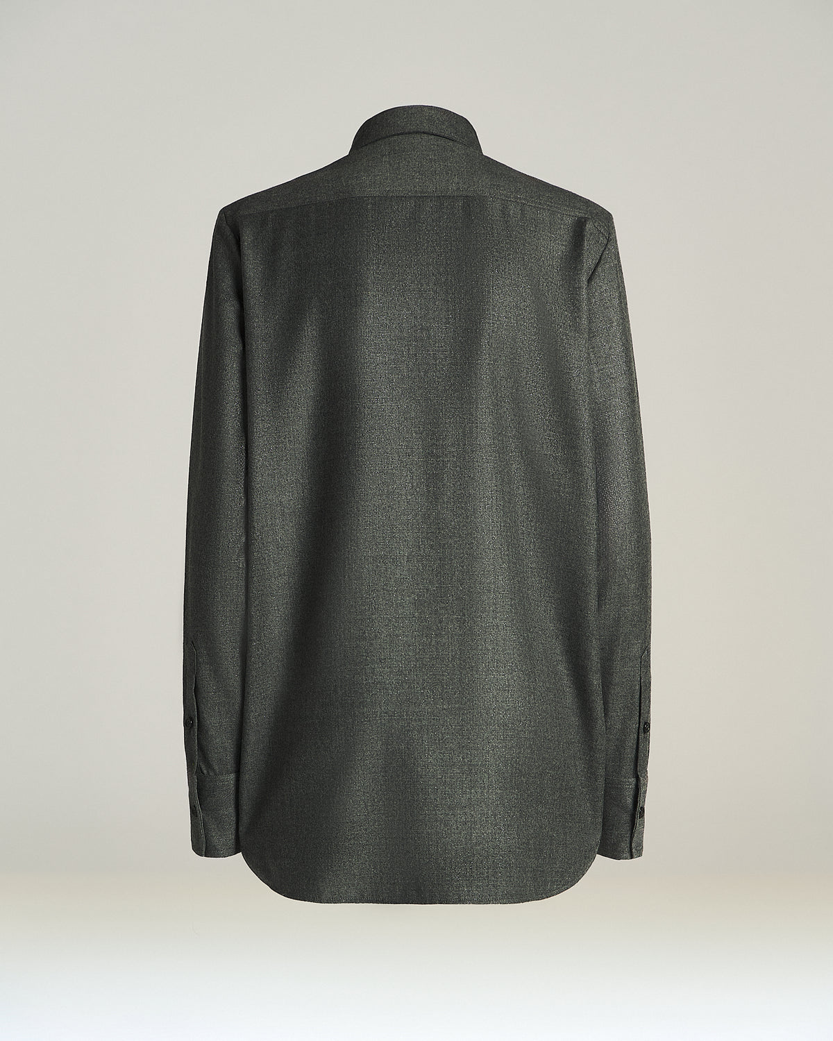 GREY VIRGIN WOOL SHIRT 2