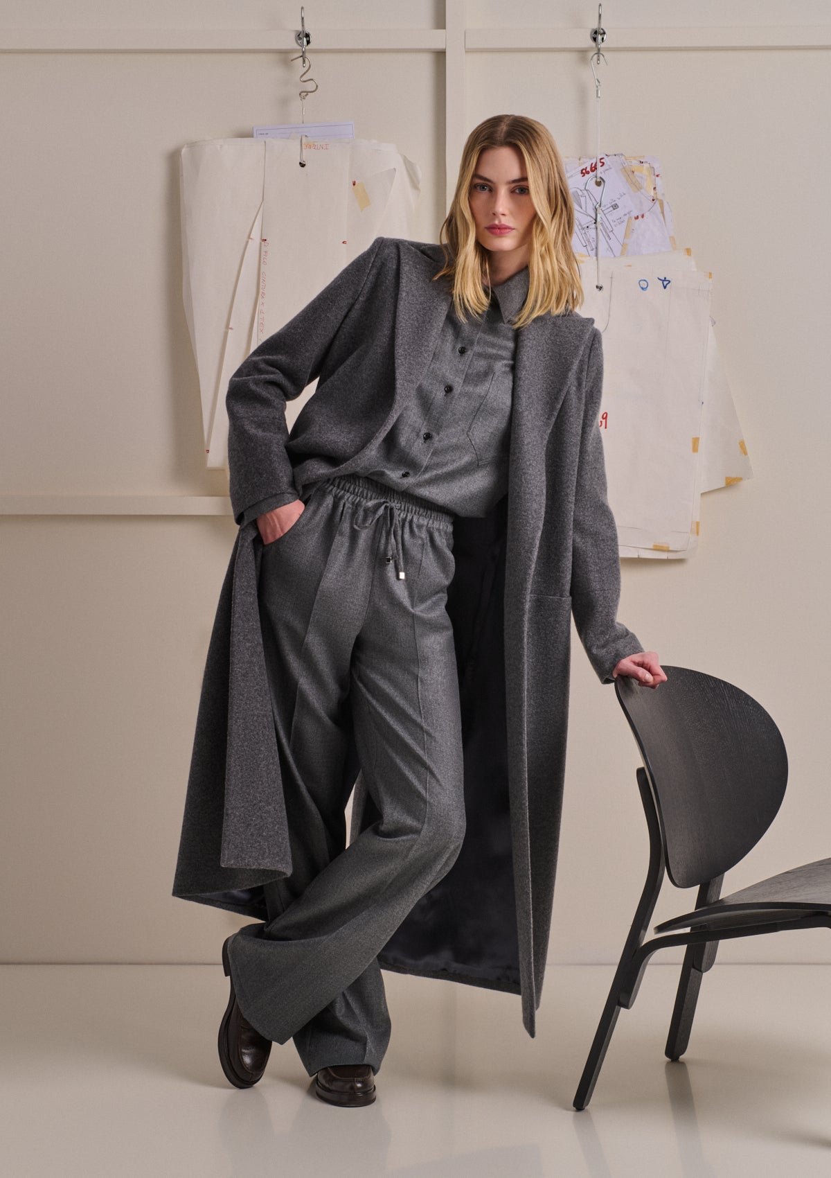 GREY VIRGIN WOOL SHIRT 4