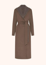 REVERSIBLE CASHMERE DOUBLE CLOTH COAT