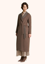 REVERSIBLE CASHMERE DOUBLE CLOTH COAT