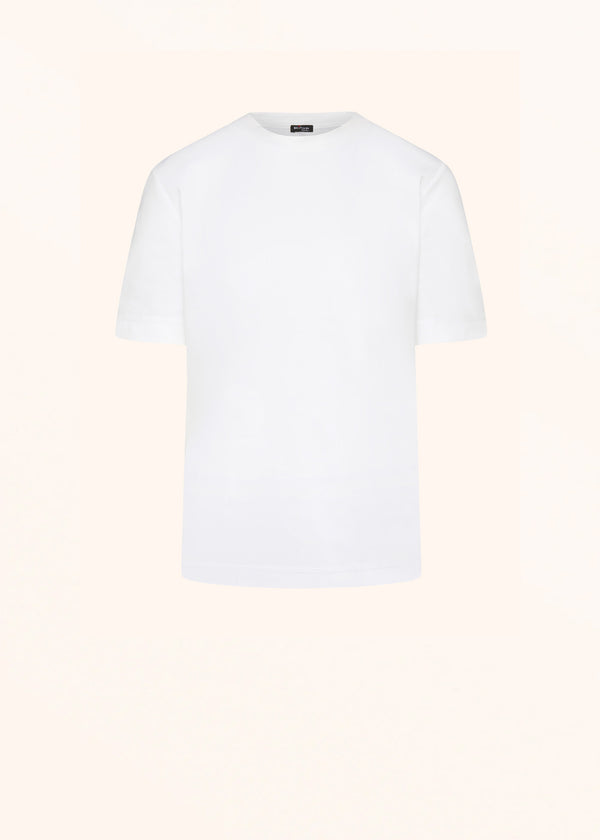 Kiton white t-shirt cotton for woman, in cotton 1