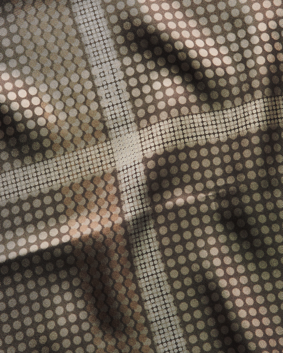 BROWN SILK SCARF 3