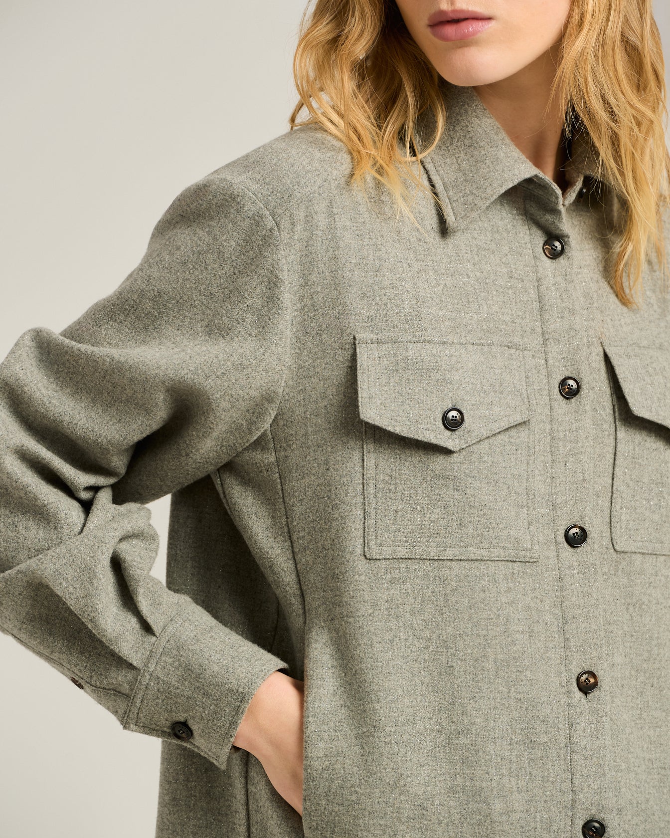 WOOL OVERSHIRT