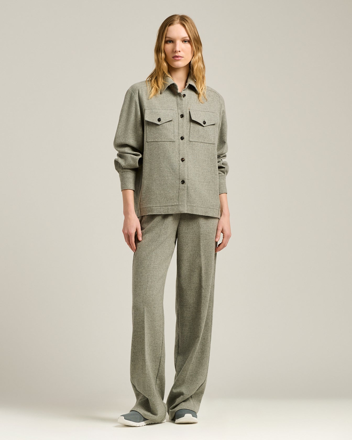 WOOL OVERSHIRT