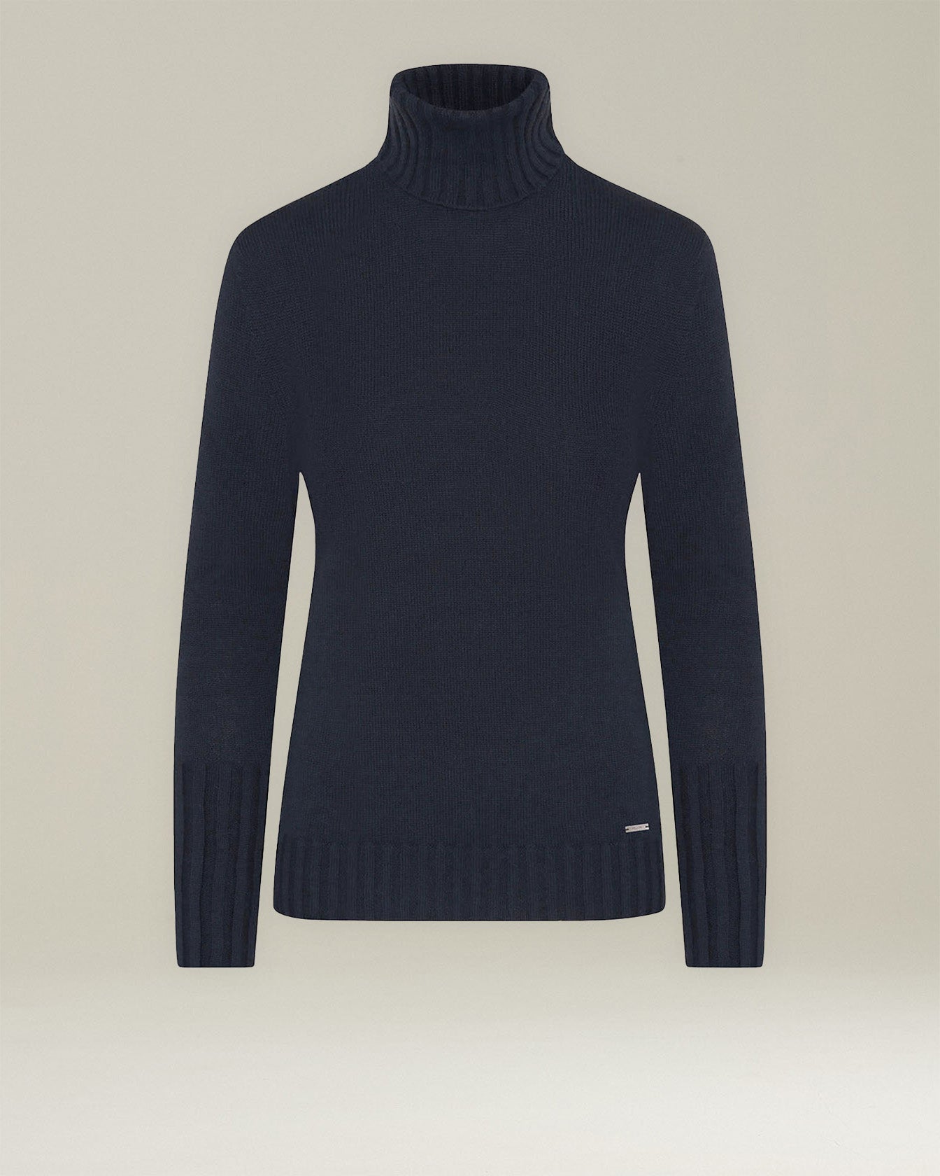 CASHMERE POLO NECK JUMPER