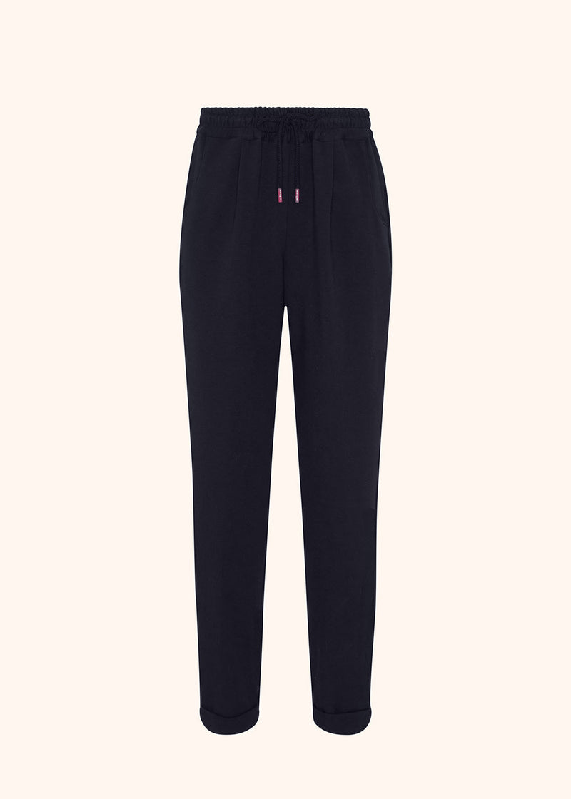 Kiton black trousers for woman, in cotton 1