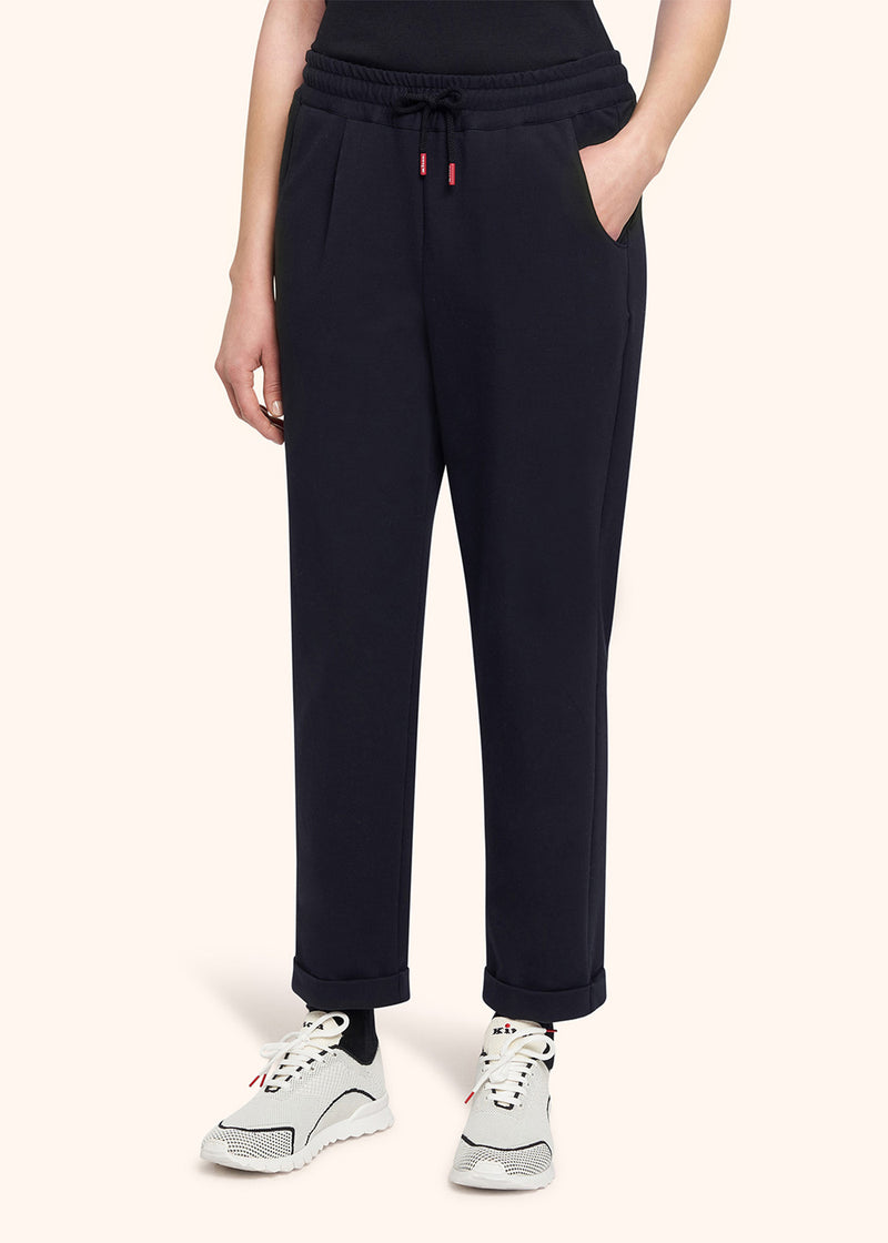 Kiton black trousers for woman, in cotton 2