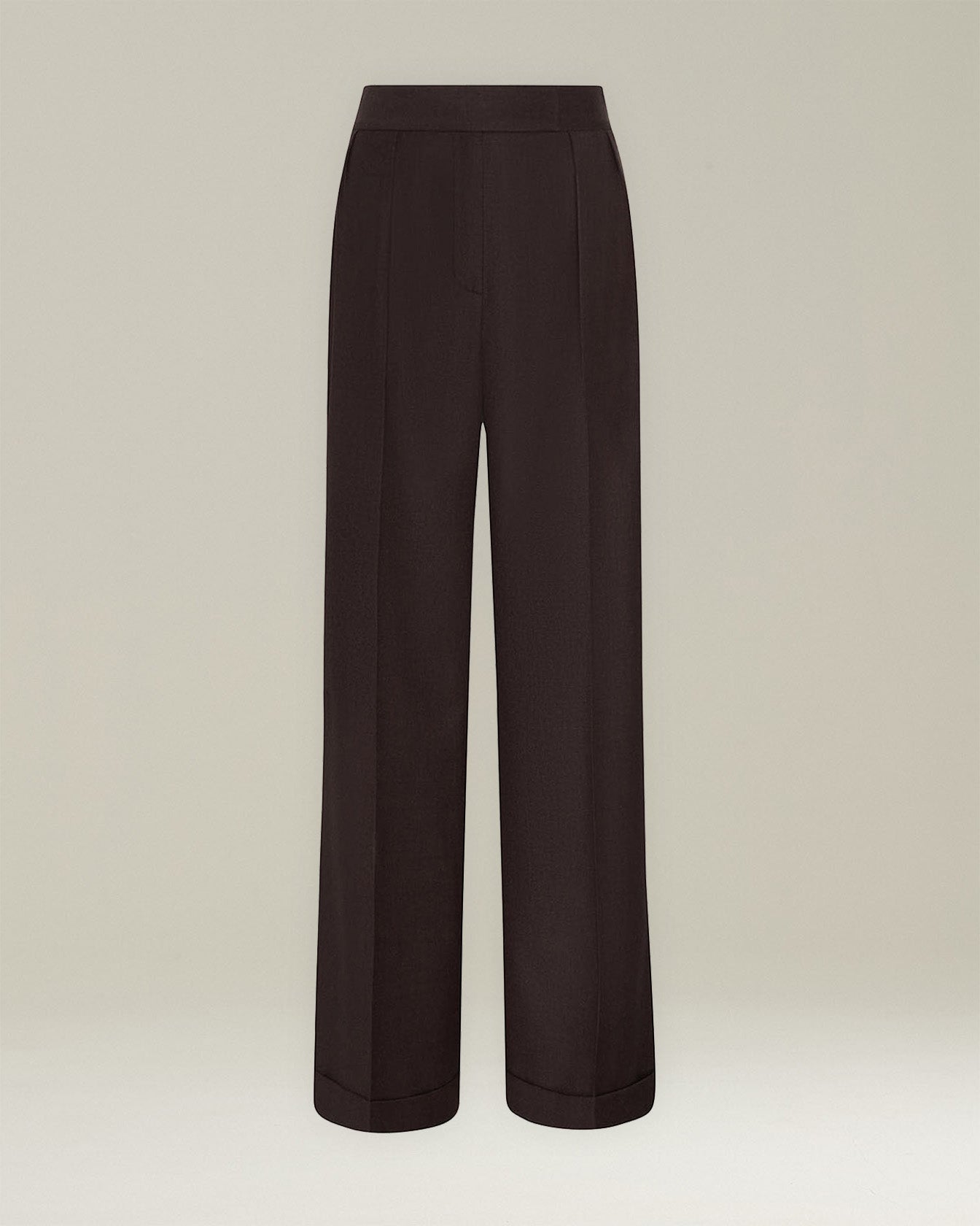 WOOL PALAZZO TROUSERS