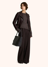 WOOL PALAZZO TROUSERS