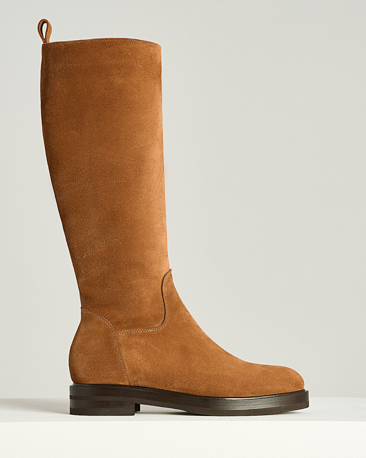 FOX BROWN CALFSKIN BOOT 1