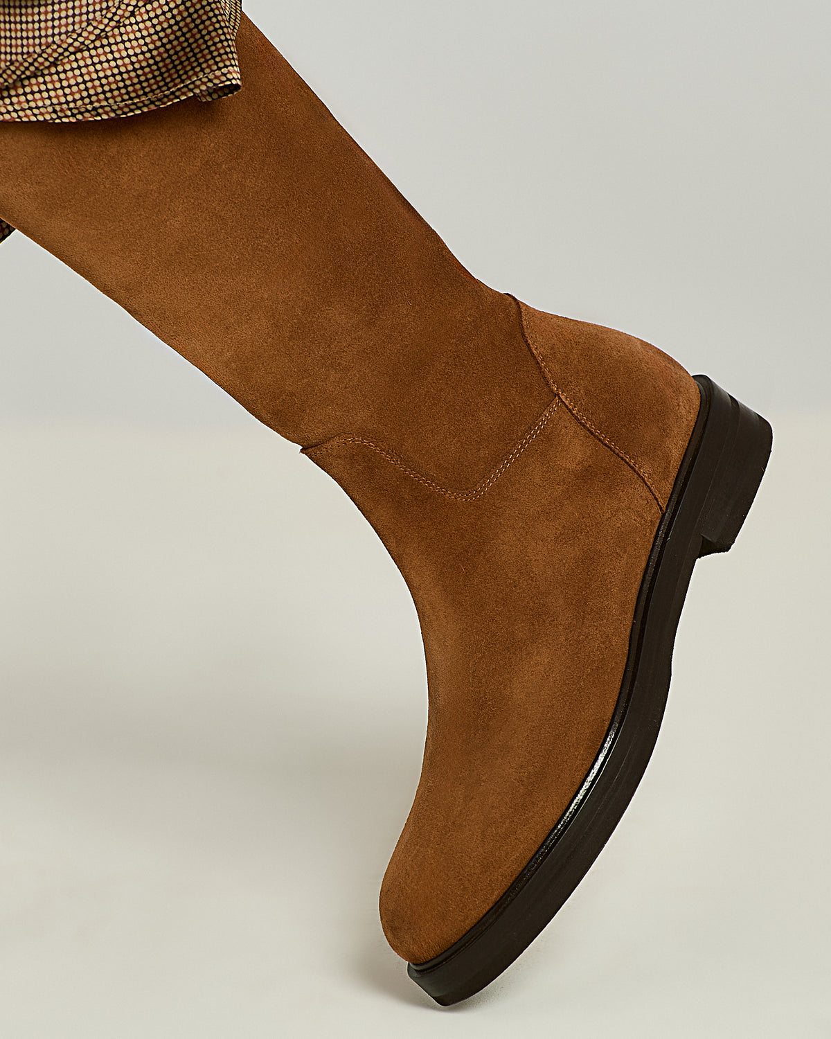 FOX BROWN CALFSKIN BOOT 4
