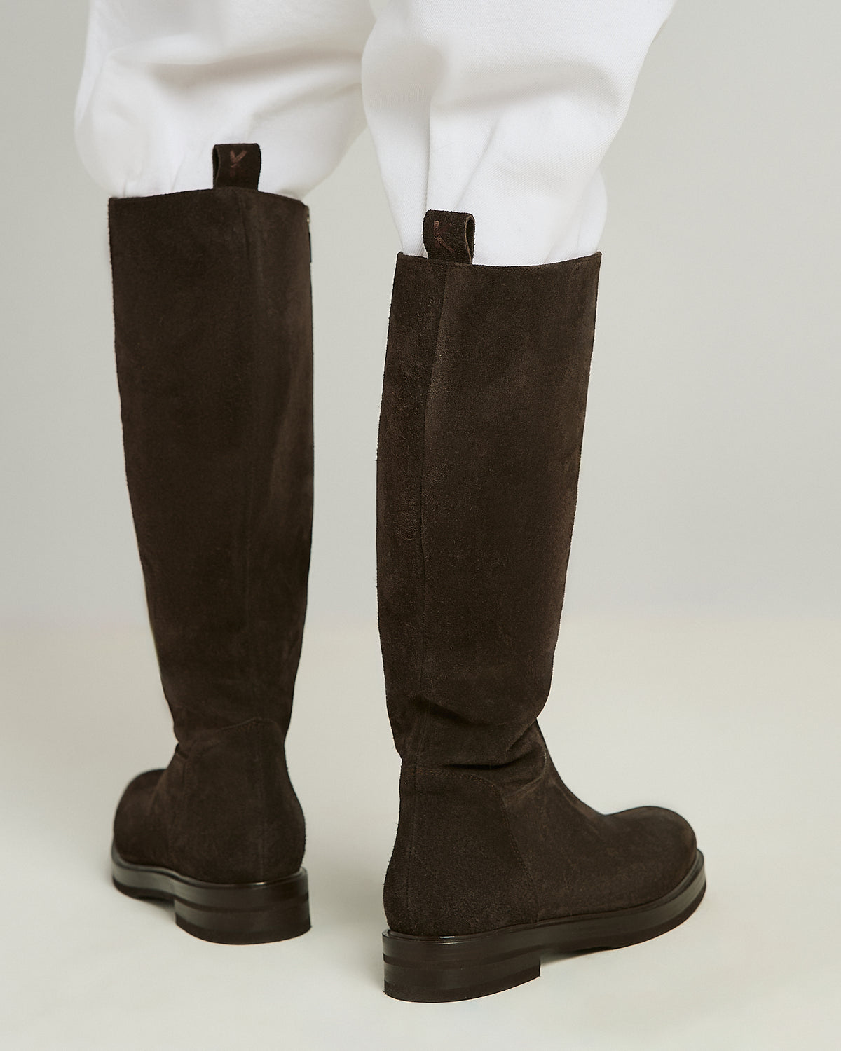 BROWN CALFSKIN BOOT 4