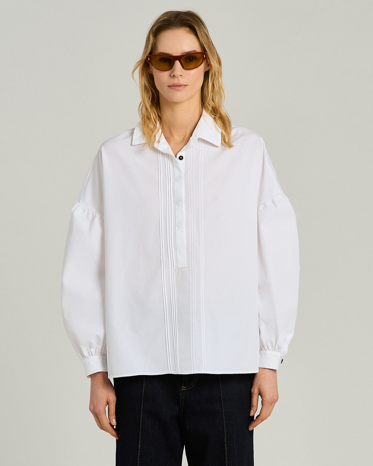 WHITE COTTON SHIRT 2