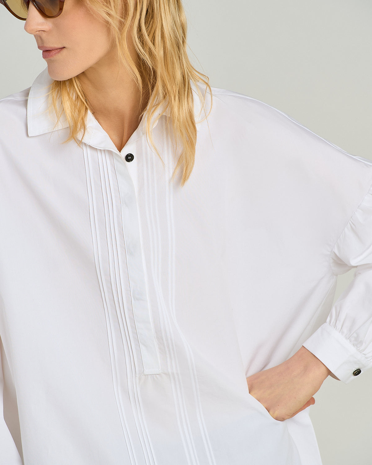 WHITE COTTON SHIRT 4