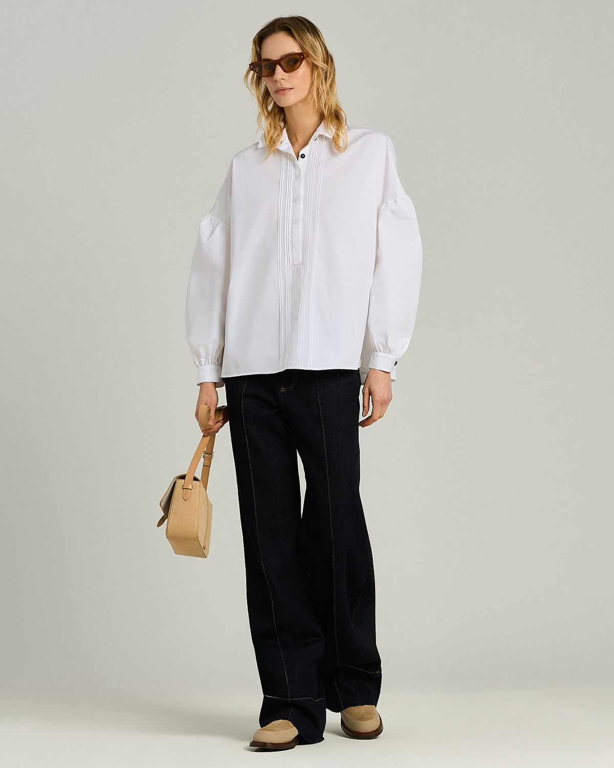 WHITE COTTON SHIRT 5