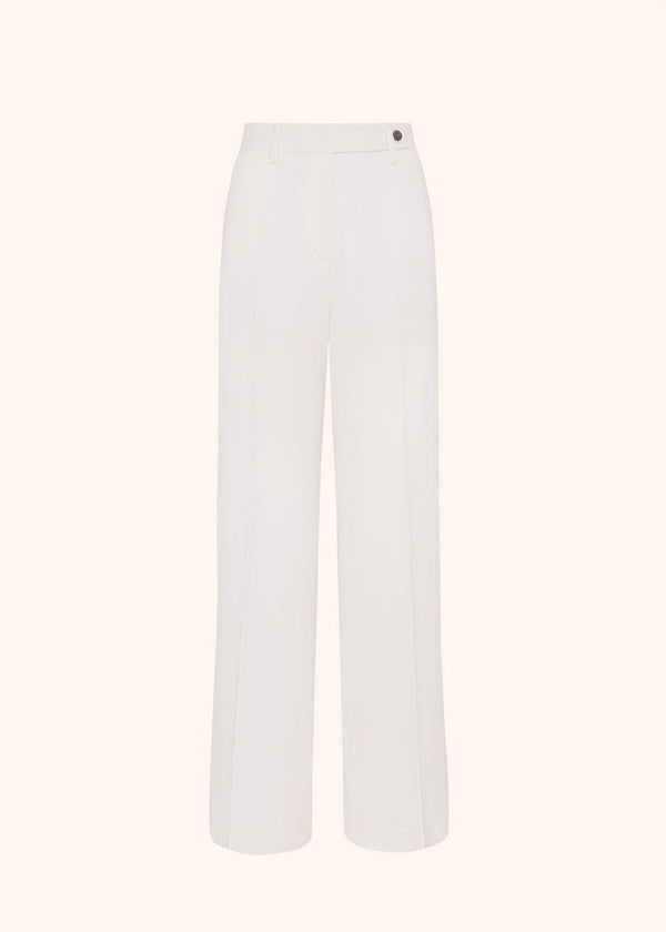 MONOCHROME WOOL TROUSERS